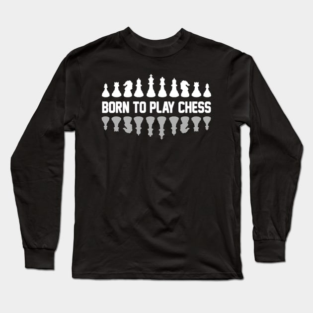 Chess Long Sleeve T-Shirt by Mila46